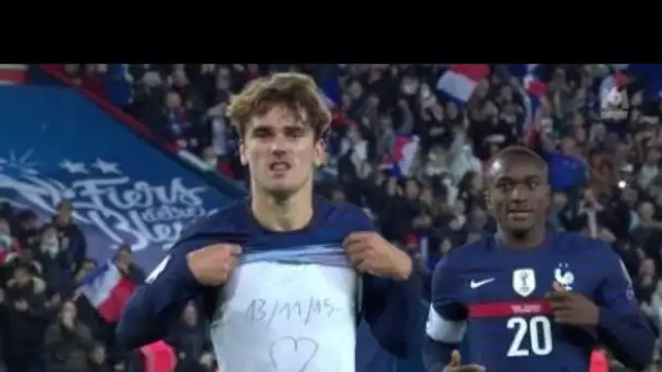 PHOTO Attentats du 13 novembre : le bel hommage d'Antoine Griezmann à l'attention des...