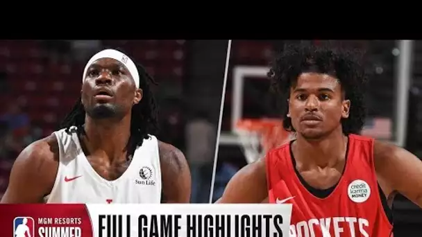 ROCKETS at RAPTORS | NBA SUMMER LEAGUE | FULL GAME HIGHLIGHTS