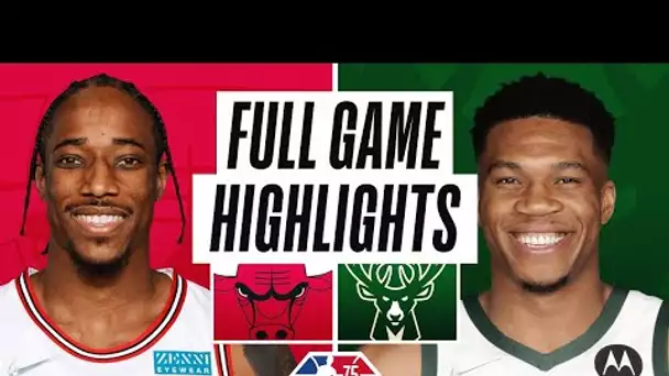 BULLS at BUCKS | FULL GAME HIGHLIGHTS | March 22, 2022