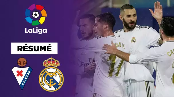 Résumé : Avec un Benzema en feu, le Real Madrid corrige Eibar !