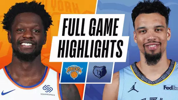 KNICKS at GRIZZLIES | FULL GAME HIGHLIGHTS | May 3, 2021