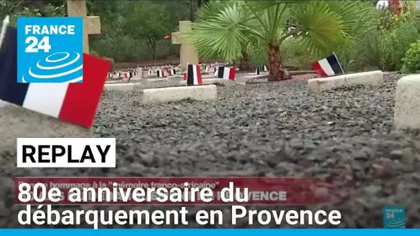 REPLAY - La France commémore le 80e anniversaire du débarquement en Provence • FRANCE 24