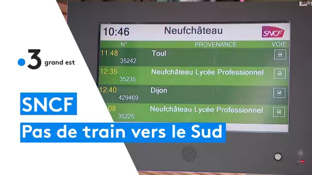 SNCF : toujours pas de train direct Nancy-Lyon