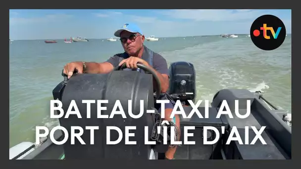 Bateau-taxi du port de l'Île d'Aix