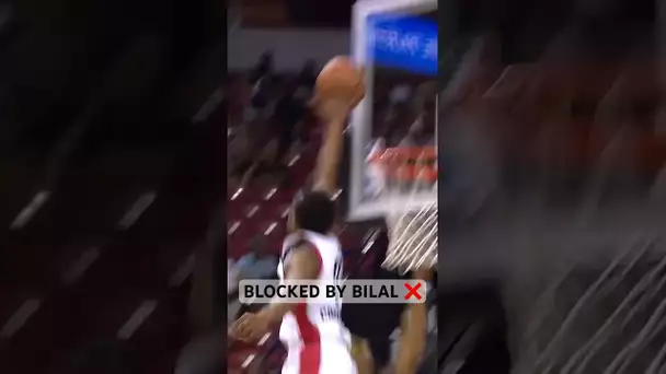 #7 Overall Pick Bilal Coulibaly GOT UP for the Block! 🔥 | #Shorts