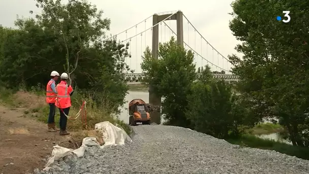 Réfection du pont de Varades à Mauges-sur-Loire et point sur les travaux en Pays de la Loire