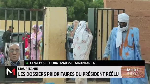 Mauritanie : les dossiers prioritaires du président réélu avec El Wely Sidi Heiba