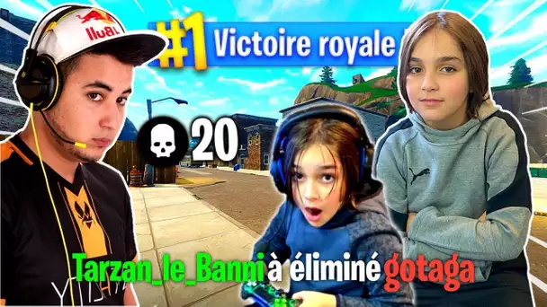 CE GAMIN DE 10 ANS A TUER GOTAGA SUR FORTNITE ! INCROYABLE