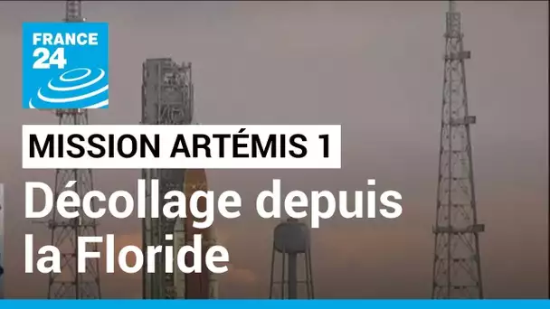 Mission Artémis 1 : décollage imminent de la fusée depuis la Floride • FRANCE 24