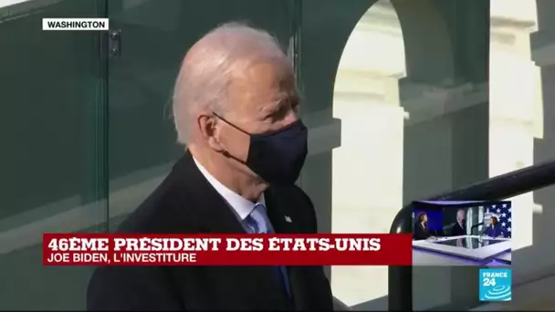 Investiture de Joe Biden : un discours rassembleur, à l'image de sa campagne