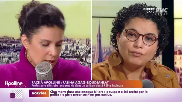 Agag-Boudjahlat : "A Toulouse, un élève contestait des cours d'arts plastiques,"