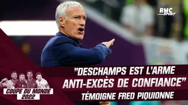 France - Maroc : "Deschamps est l'arme anti-excès de confiance" témoigne Fred Piquionne