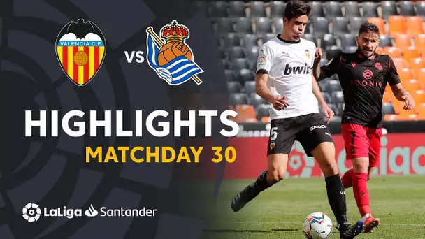 Highlights Valencia CF vs Real Sociedad (2-2)
