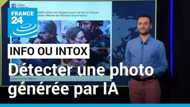 Détecter une photo générée par intelligence artificielle • FRANCE 24