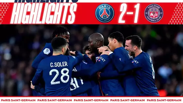 HIGHLIGHTS | PSG 2-1 TOULOUSE I HAKIMI & MESSI ⚽️