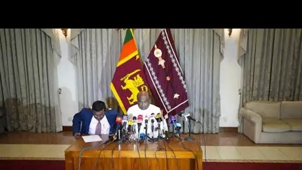 Sri Lanka : après la démission du président, le Premier ministre prend l'intérim