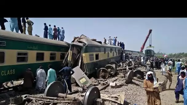 Pakistan : accident de train meurtrier dans le sud