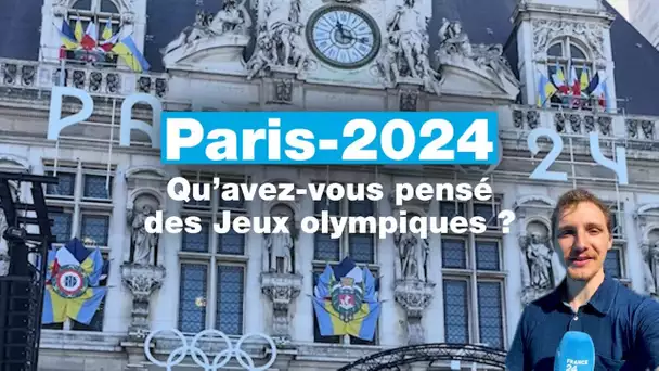 Paris-2024 : qu'avez-vous pensé des Jeux olympiques ? • FRANCE 24