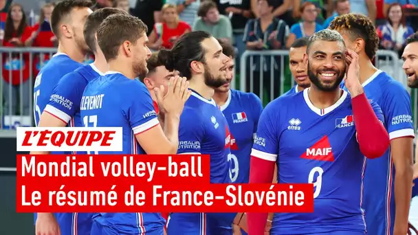 Mondial Volley - La France renverse la Slovénie après un match dantesque