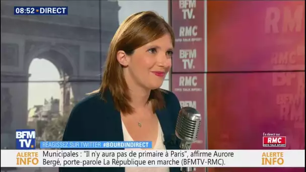 Aurore Bergé était face à Jean-Jacques Bouridn sur RMC et BFMTV