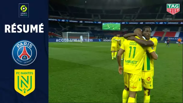 PARIS SAINT-GERMAIN - FC NANTES (1 - 2) - Résumé - (PSG - FCN) / 2020/2021