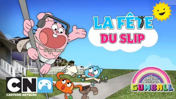 La fête du slip - Gumball Sky Streaker | Appli mobile & jeu PC | Cartoon Network