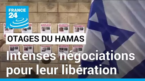 Intenses négociations pour la libération des otages détenus par le Hamas • FRANCE 24