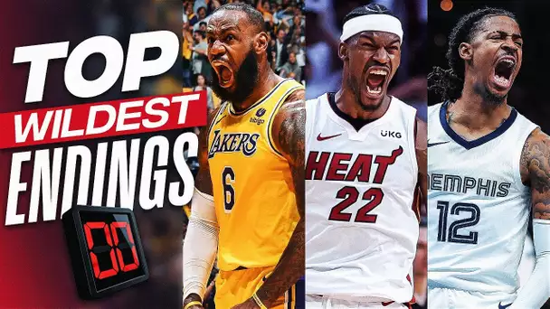 3 HOURS of the NBA's WILDEST ENDINGS of the 2023 Calendar Year 👀🔥