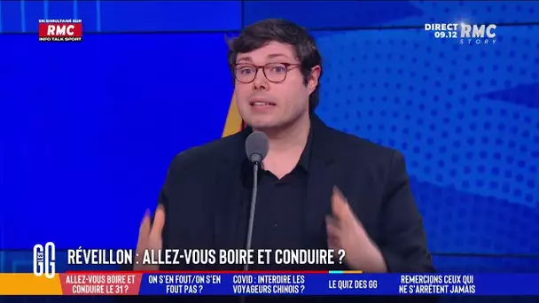 Allez-vous boire ET conduire le soir du 31 ? Kevin Bossuet : "Il faut faire témoigner des gens !"