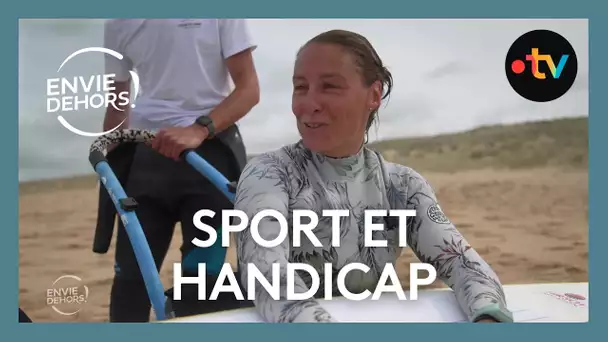 Emmanuelle Blanchet : le surf pour dépasser le handicap