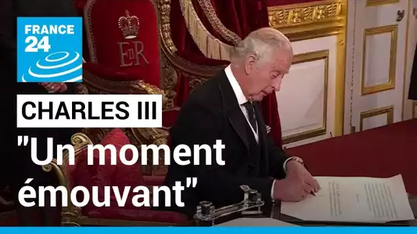 Charles III proclamé roi : "un moment émouvant et solennel" • FRANCE 24