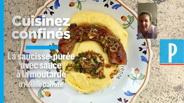 La recette de la saucisse de Toulouse - purée d’Hélène Darroze