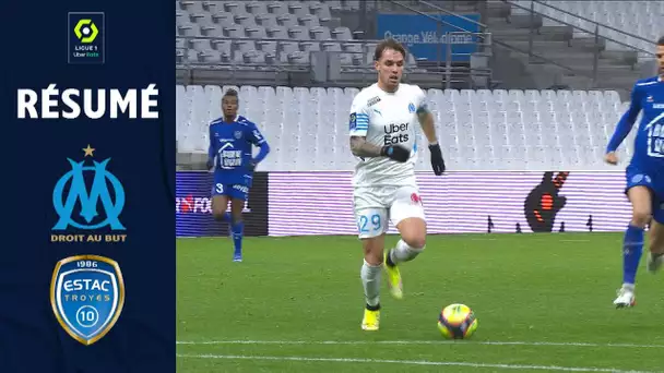 OLYMPIQUE DE MARSEILLE - ESTAC TROYES (1 - 0) - Résumé - (OM - ESTAC) / 2021/2022