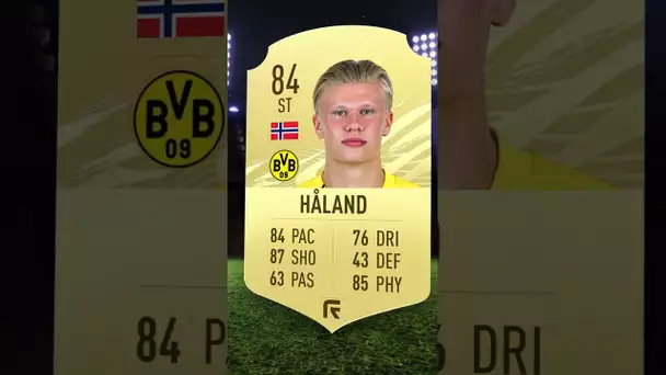 L'évolution d'HAALAND sur FIFA 🚀