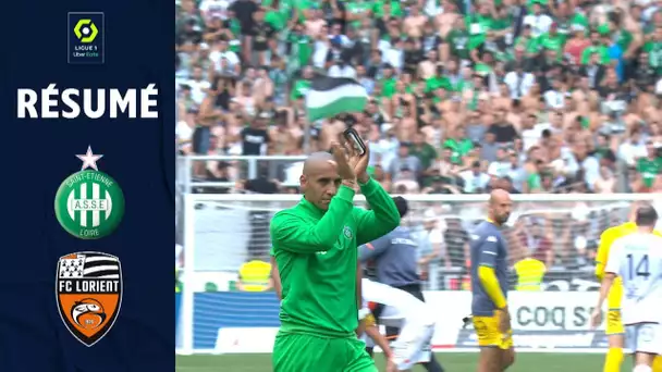 AS SAINT-ÉTIENNE - FC LORIENT (1 - 1) - Résumé - (ASSE - FCL) / 2021-2022