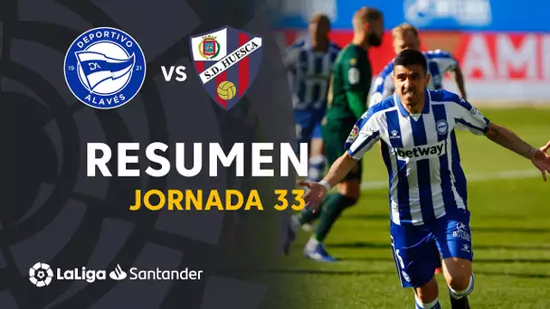 Resumen de Deportivo Alavés vs SD Huesca (1-0)