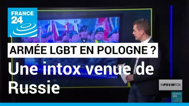 Pas d'armée LGBT en Pologne • FRANCE 24