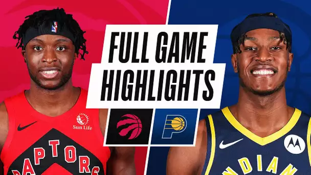 RAPTORS at PACERS | FULL GAME HIGHLIGHTS | January 24, 2021