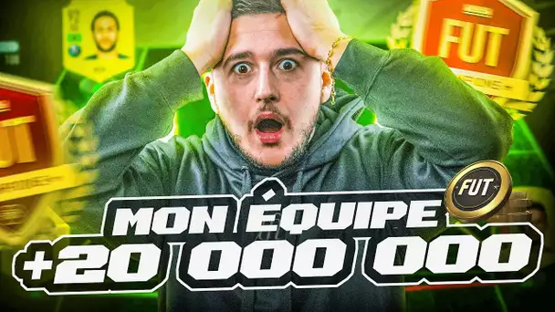 MON ÉQUIPE À 20M EN FUT CHAMPIONS ! -FUT20