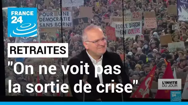 Richard Werly, journaliste, sur la réforme des retraites : "On ne voit pas la sortie de crise"