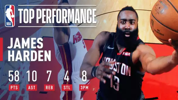 James Harden&#039;s BLAZING 58 Point Performance | February 28, 2019