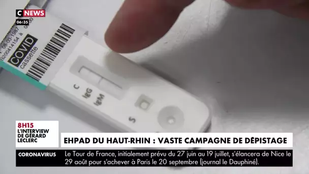 Vaste campagne de dépistage dans les Ehpad du Haut-Rhin