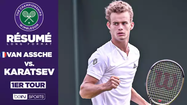 Résumé - Wimbledon : Luca Van Assche VS Aslan Karatsev