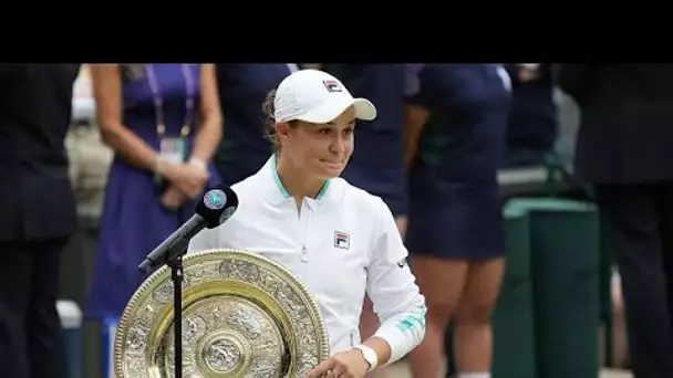 Wimbledon : Ashleigh Barty remporte la finale contre Karolina Pliskova