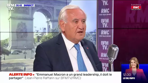 Raffarin : "Un des objectifs de Macron est que son successeur ne soit pas anti-républicain