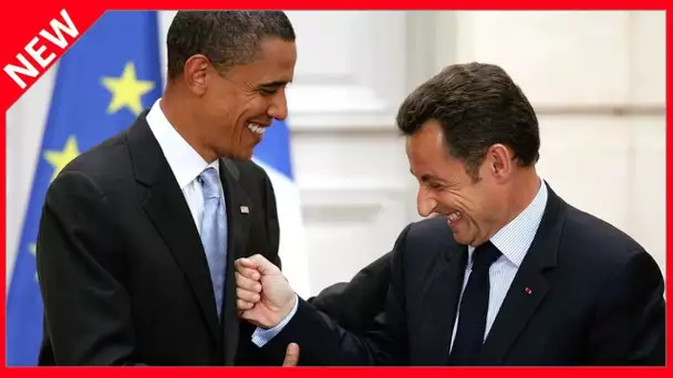 ✅  « Nicolas Sarkozy bombe le torse comme un coq » : Barack Obama moqueur