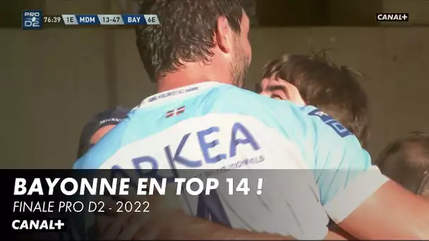 Bayonne de retour en TOP 14 - Finale PRO D2