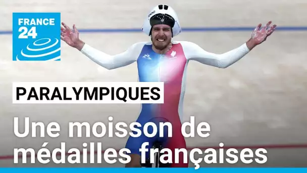 Paralympiques: une moisson de médailles françaises samedi • FRANCE 24