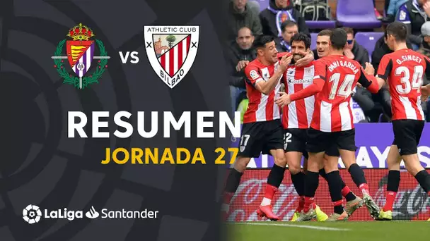 Resumen de Real Valladolid vs Athletic Club (1-4)