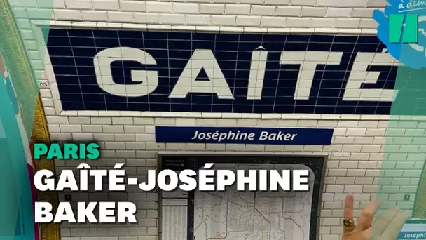 Joséphine Baker a désormais une station du métro de Paris à son nom